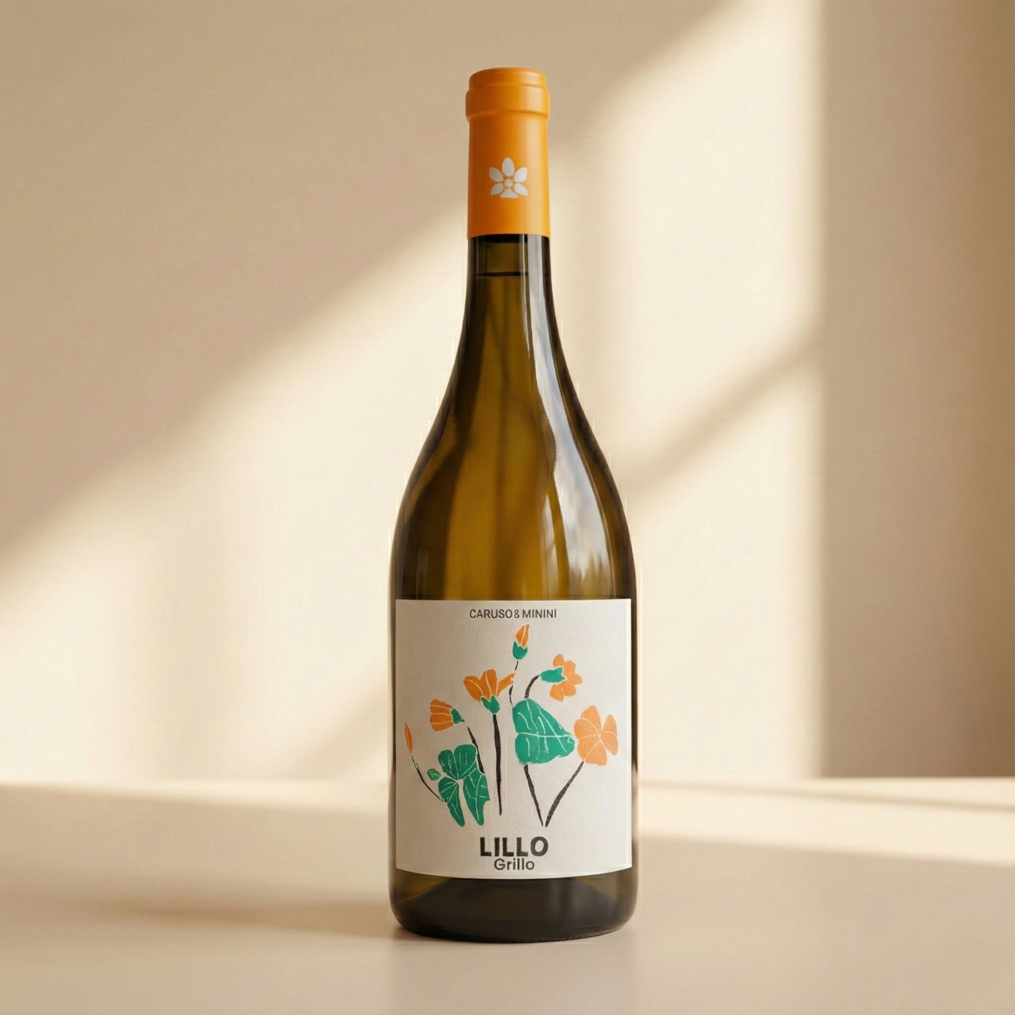 Caruso & Minini Naturalmente Bio organic Grillo, Sicilian white wine