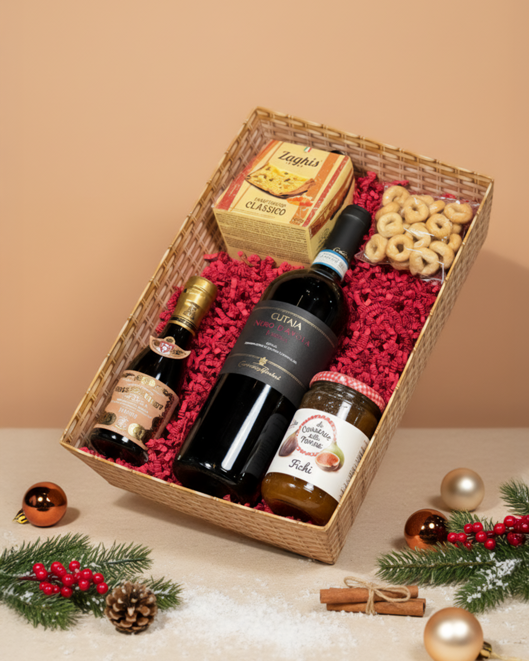Premium Christmas Hamper — Cutaja Nero d’Avola