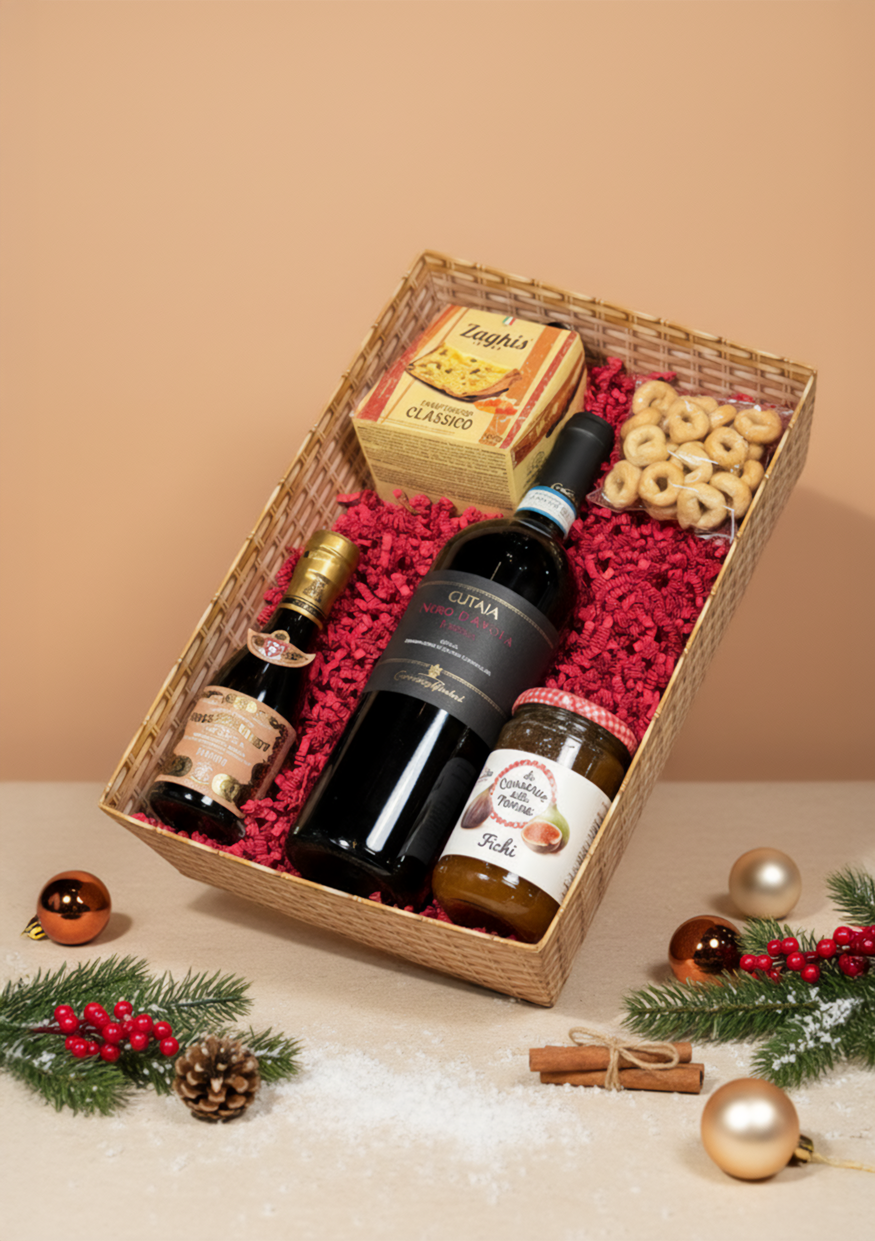 Premium Christmas Hamper — Cutaja Nero d’Avola