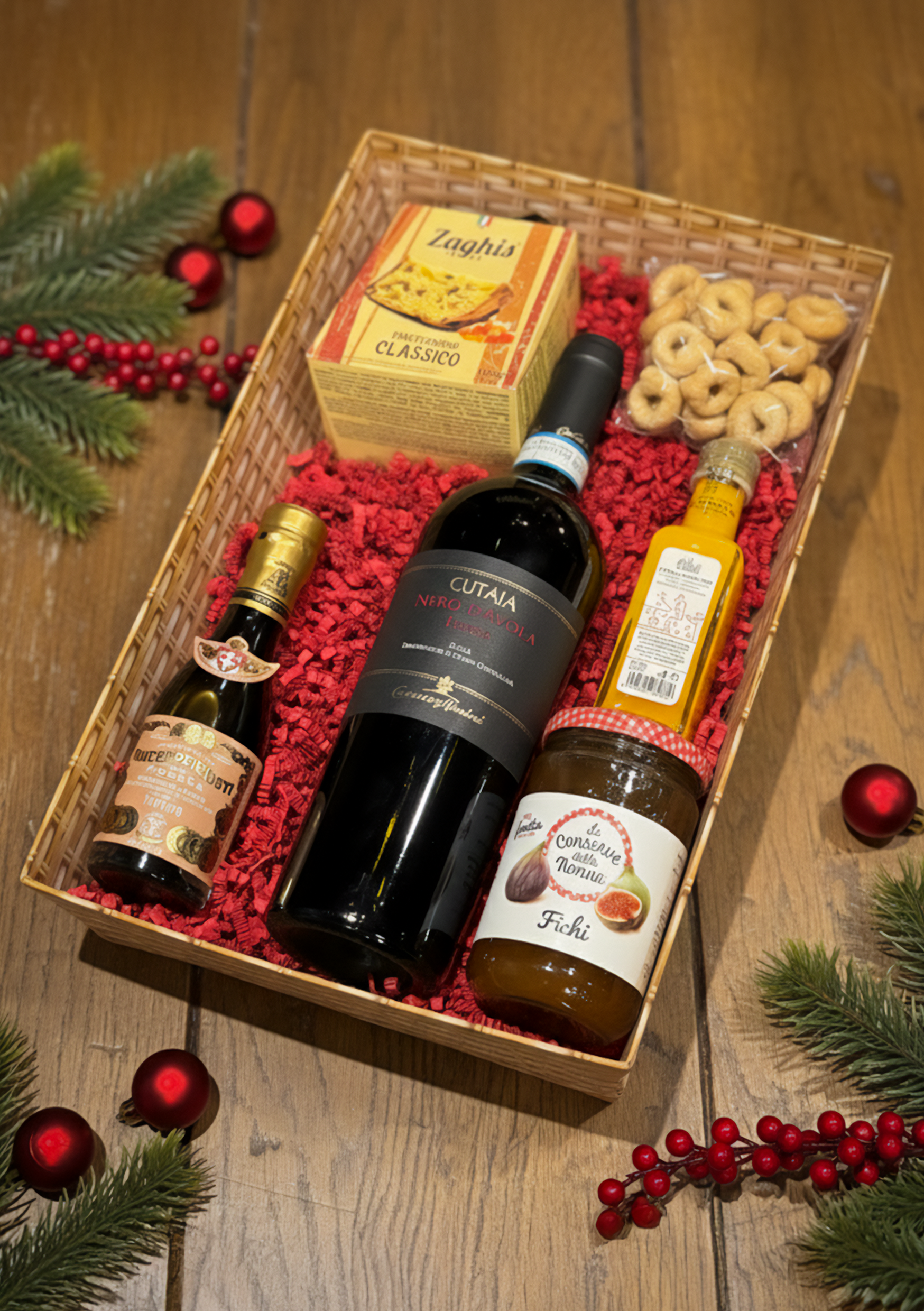 Premium Christmas Hamper — Cutaja Nero d’Avola