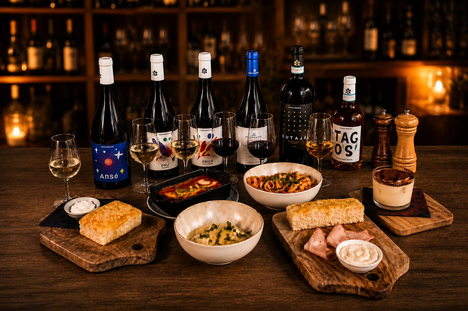 Step Into Our Cellar Wine Tasting Experience